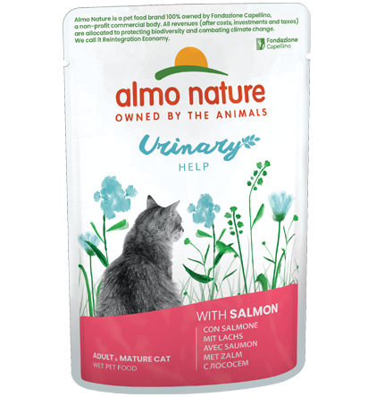 Almo Nature - 尿道護理主食鮮包 (三文魚) Urinary Help (Salmon) 70g