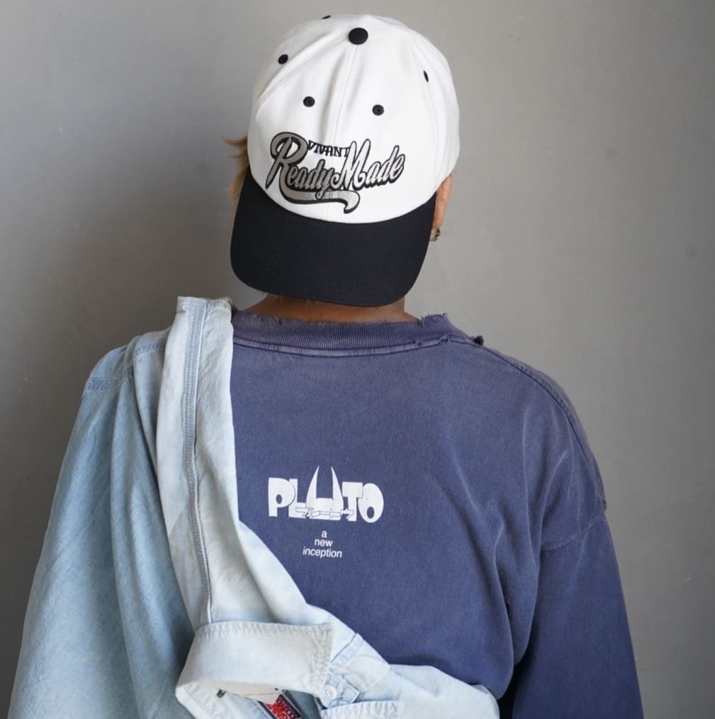 READYMADE 2024 A/W TWO TONE CAP WHITE - PRE ORDER ITEM (預訂中)