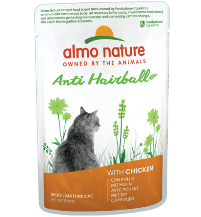 Almo Nature - 去毛球主食鮮包 (雞) Anti Hairball (Chicken) 70g