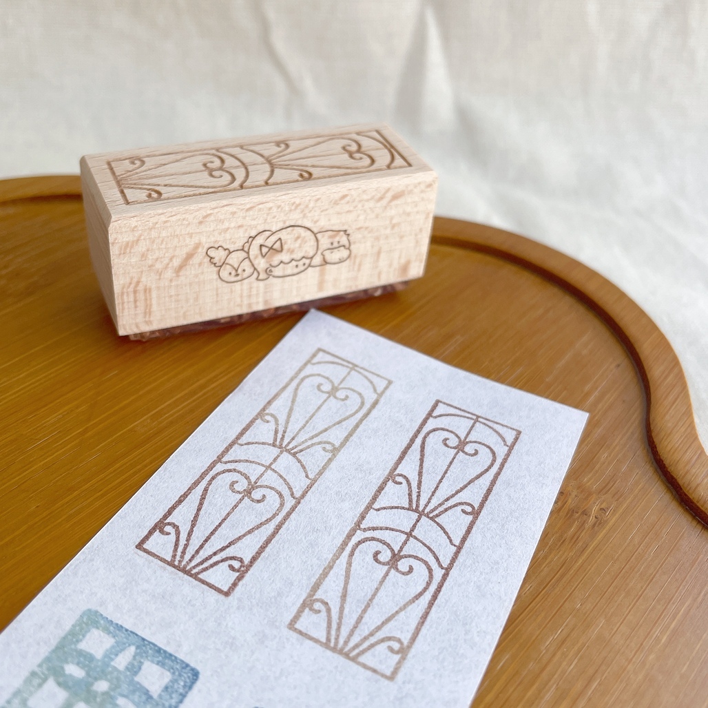 fafa製造所．散策5  櫸木膠板印章組