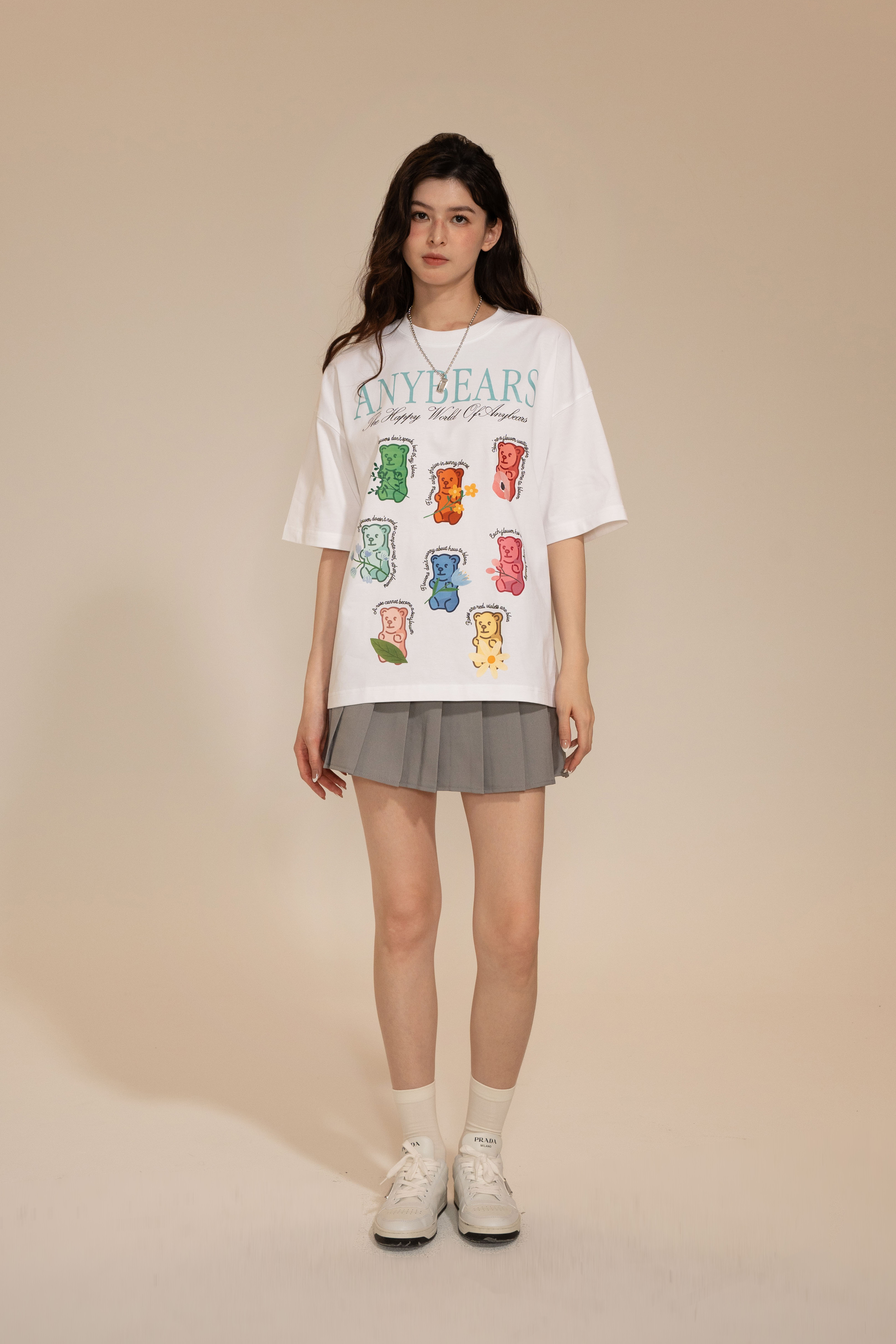 ANYBEARS®Eight Colors BEAR 八色熊短Tee