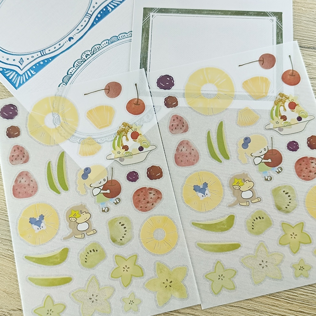 fafa製造所．四果冰 轉印貼紙