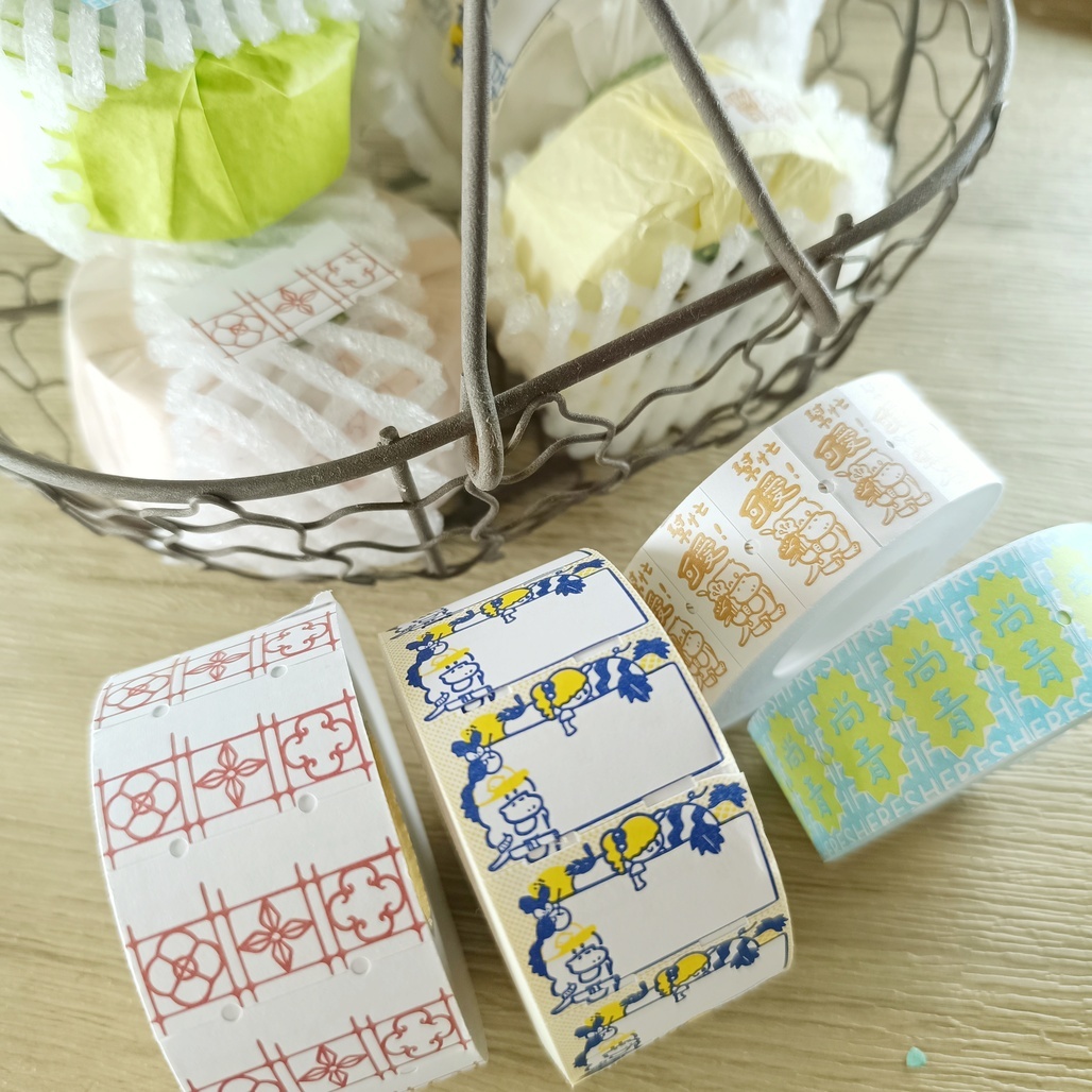 fafa製造所．標籤機貼紙膠帶 2024文博新品 共四款 <整捲/分裝>