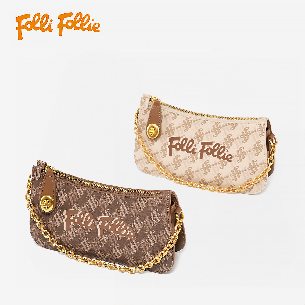 【Folli Follie 芙麗芙麗】 SB23PYP020GR SB23PYP020WH 復古 肩背 手提
