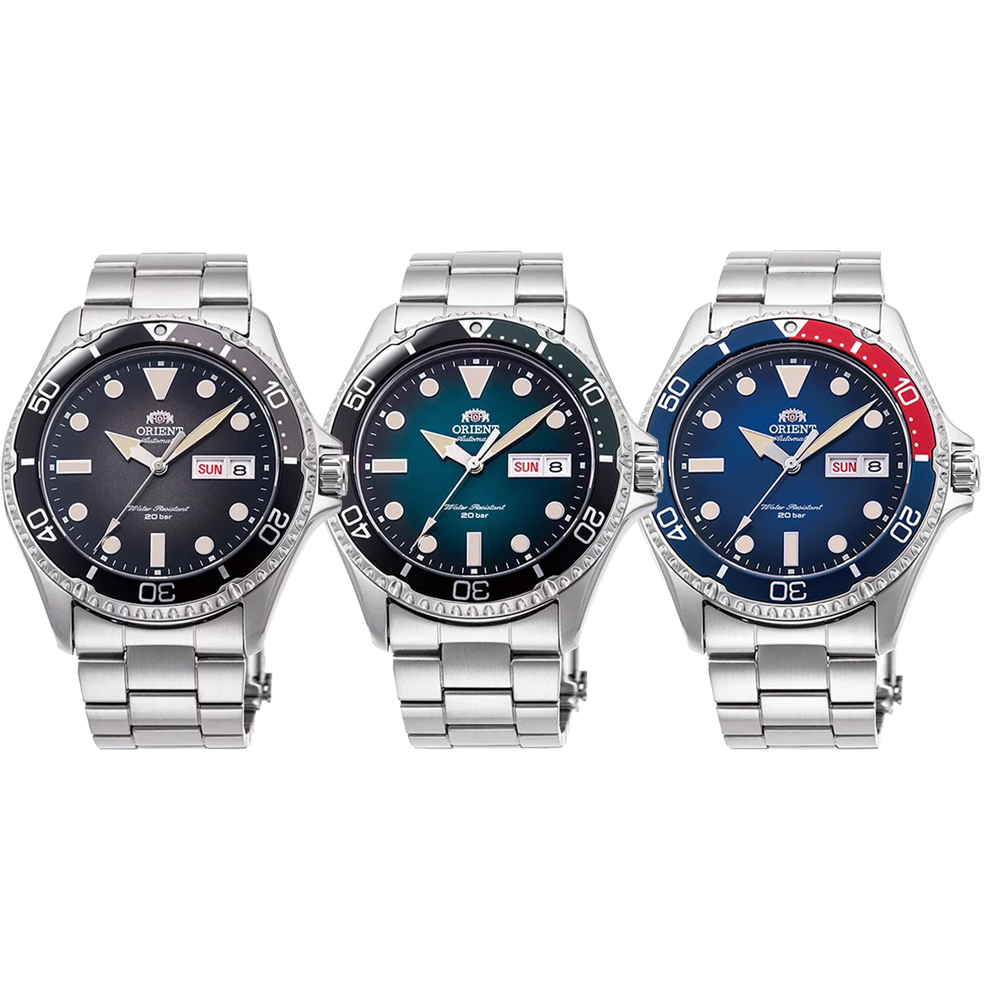 【ORIENT 東方】 Water Resistant防水系列 RN-AA0810N/0811E/0812L腕錶