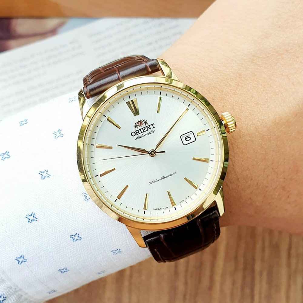 (預購)【ORIENT東方】 Contemporary當代系列 RN-AC0F04S 日期顯示 鏤空背蓋 機械 腕錶