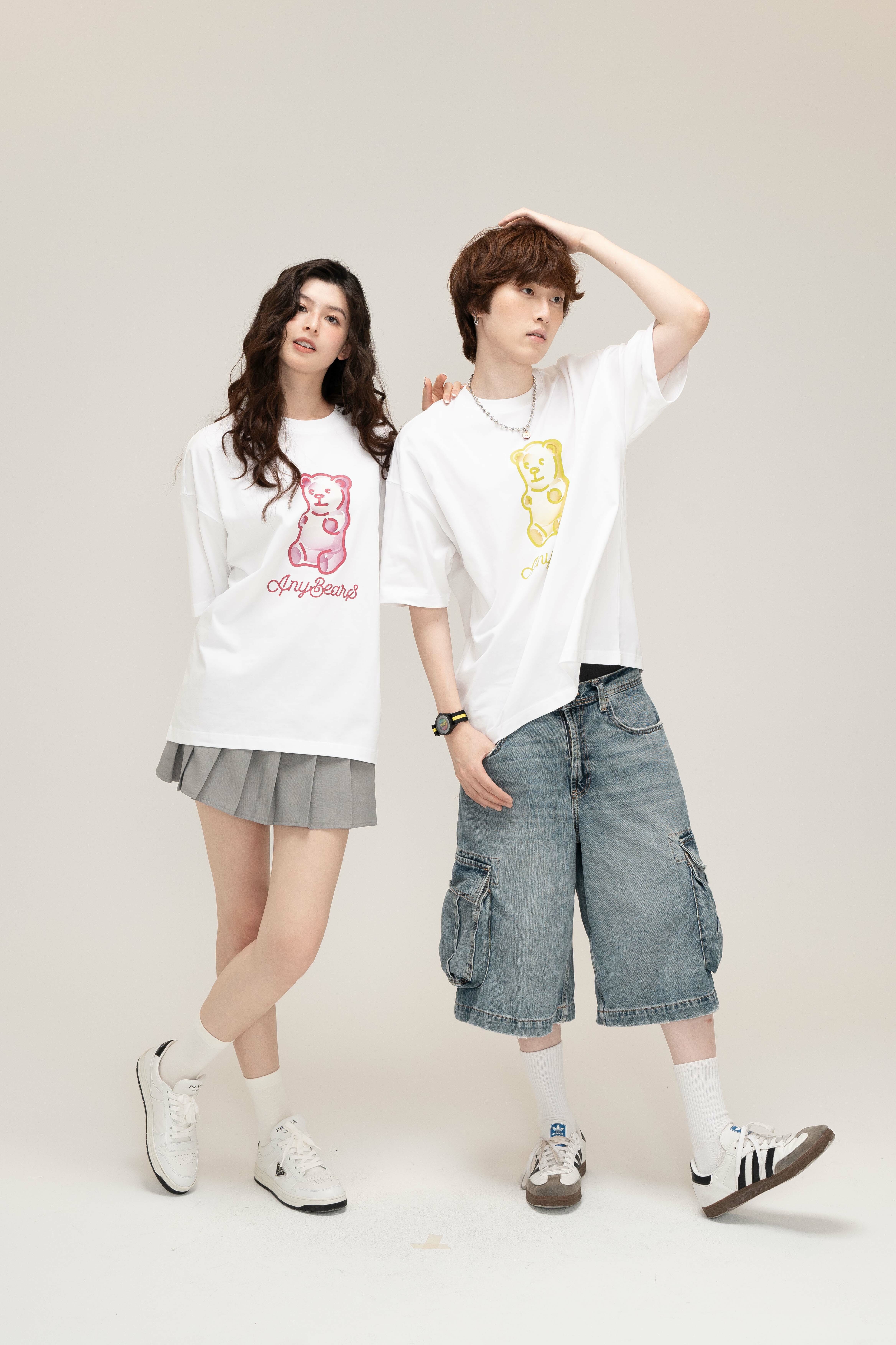 ANYBEARS®Transparent BEAR OG透明熊 短Tee