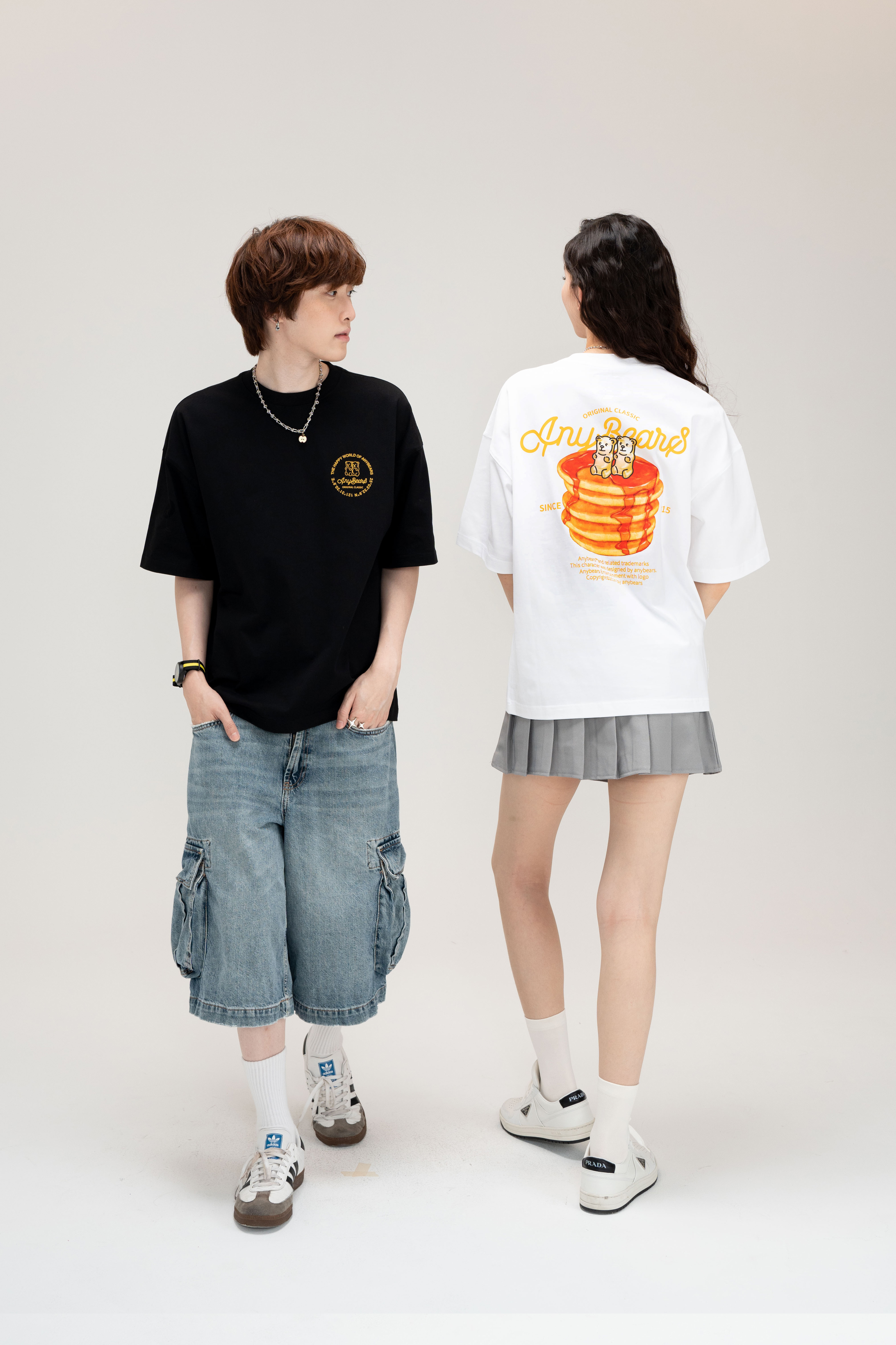 ANYBEARS®Pancake BEAR 鬆餅熊短Tee