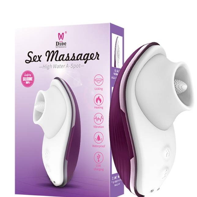 〔可吸可舔可加熱〕Dibe 加熱陰蒂吸吮器