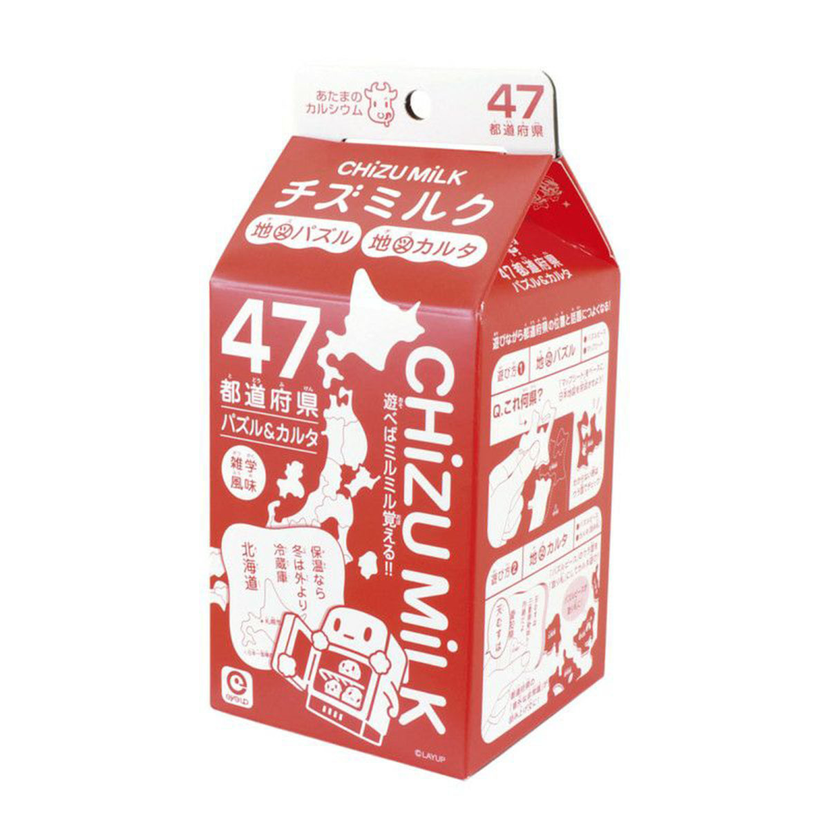 [牛奶地圖集]日本47都道府縣