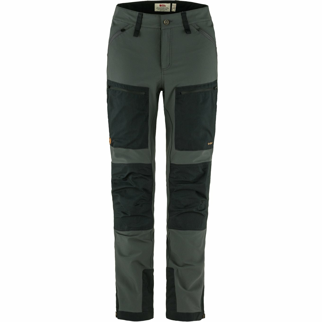 Fjallraven 北極狐 Keb Agile Trousers W 女款 G-1000®彈性耐磨長褲 健行長褲 14200141-050-048 玄武岩灰/鐵灰 [HappyOutdoor]