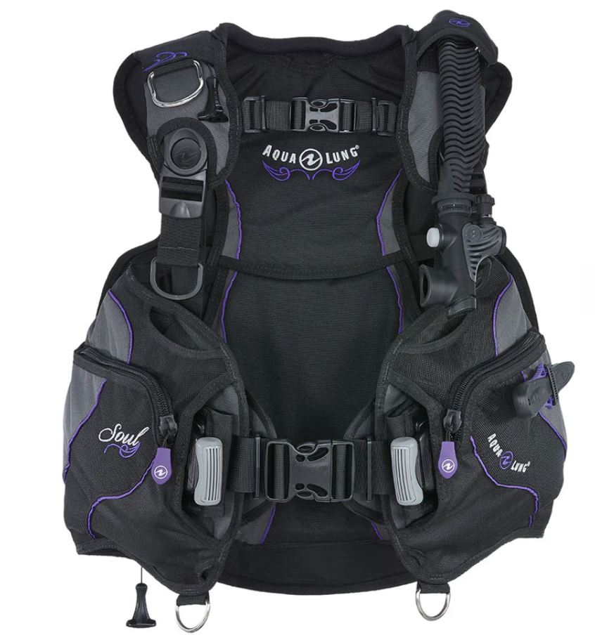 ▲Aqua Lung SOUL 女性專屬剪裁 BCD (保固兩年)