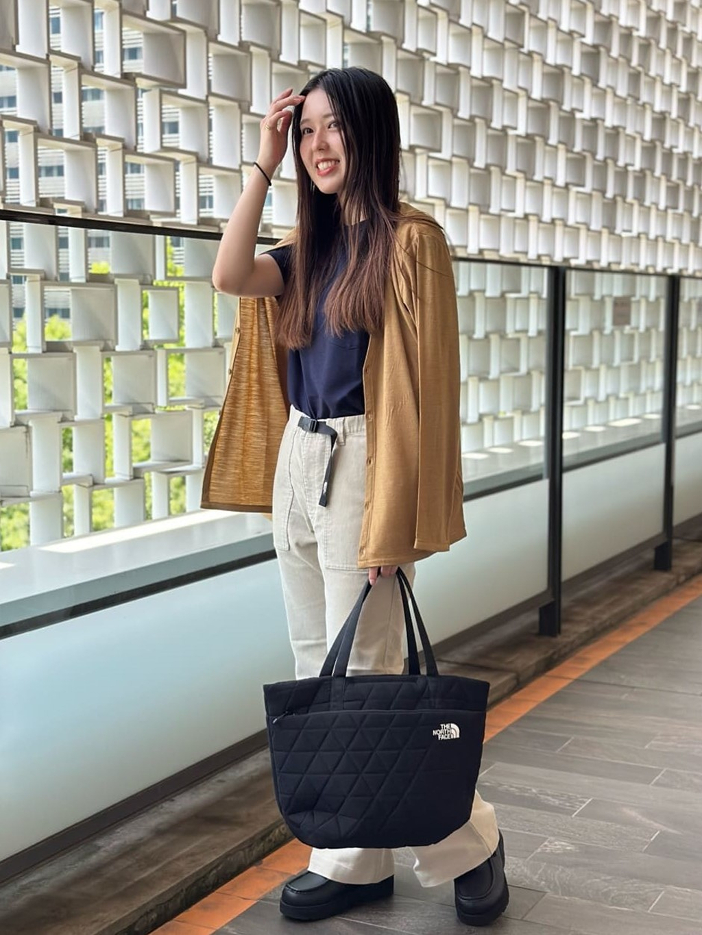 日本 TNF Geoface Tote 托特包