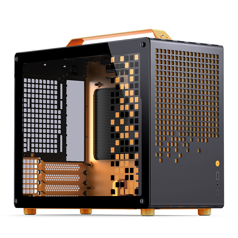 喬思伯Jonsbo Z20 Orange/Black M-ATX 機箱