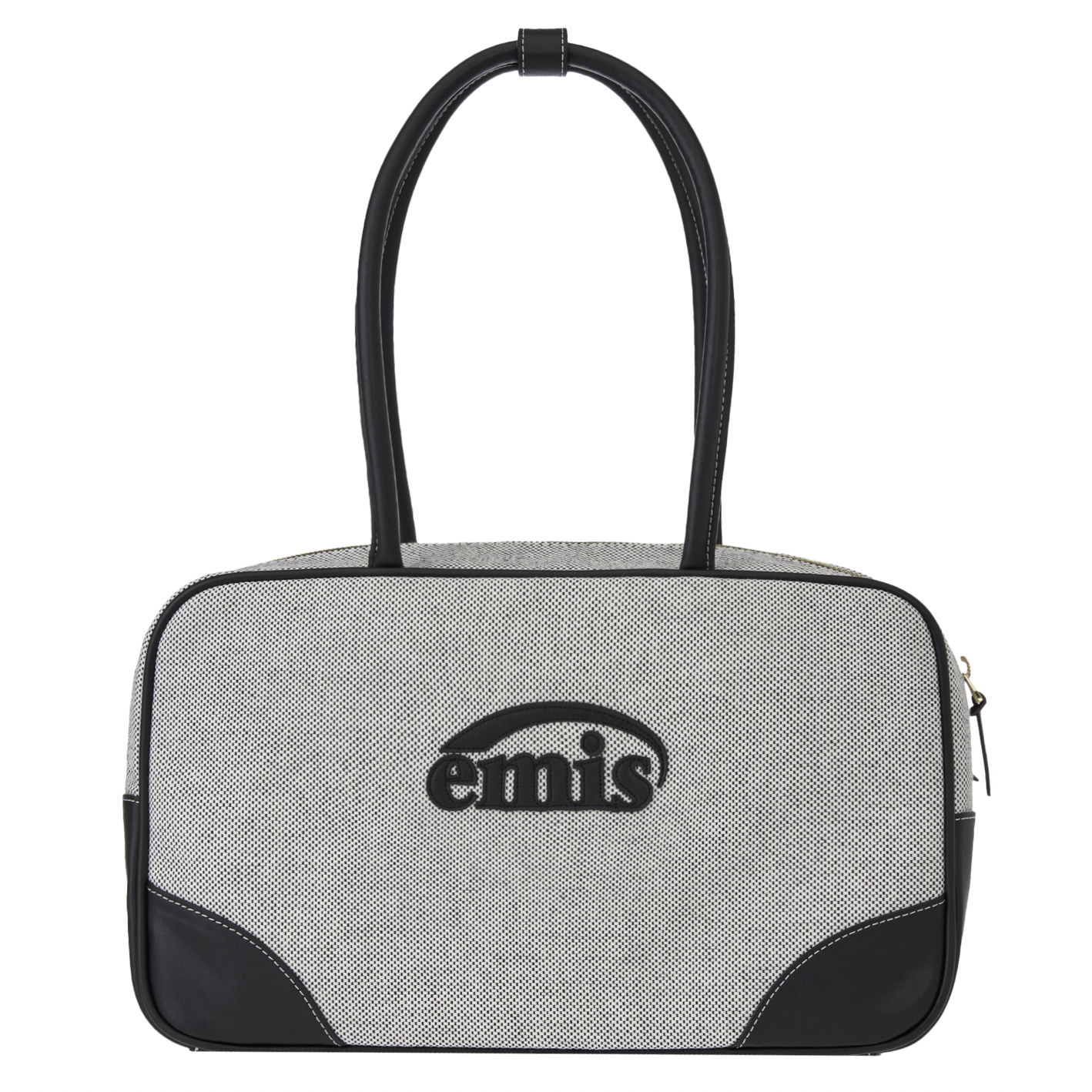 ハンドバッグ EMIS CANVAS LEATHER MINI BAG 4BFK728 CANVAS LEATHER MINI BAG-BROWN - EMIS