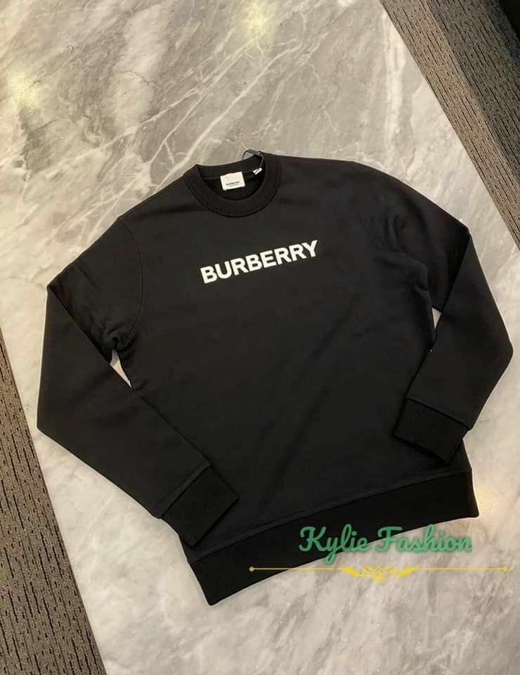 BBR 黑色 經典 BURBERRY Logo 衞衣