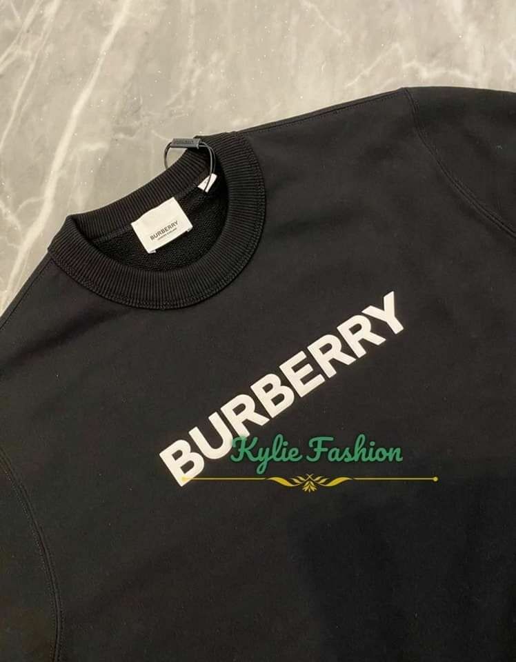 BBR 黑色 經典 BURBERRY Logo 衞衣