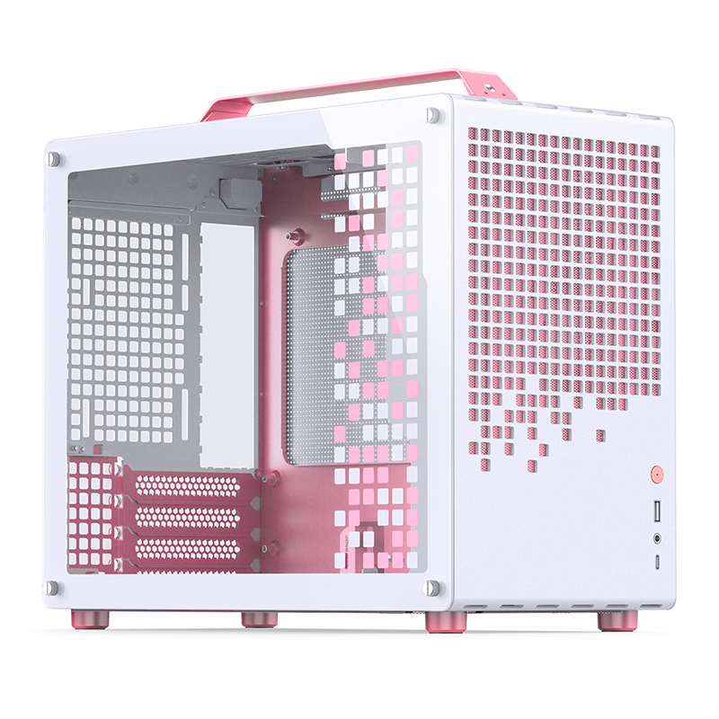 喬思伯Jonsbo Z20 Pink/White 粉白 M-ATX 機箱