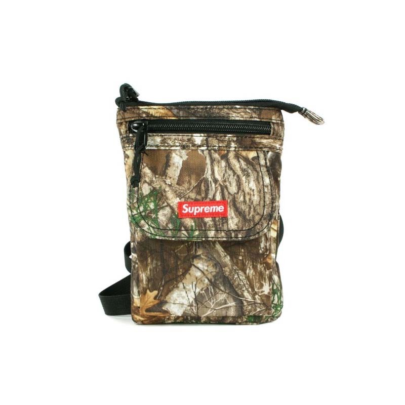 Supreme Shoulder Bag (FW19) Real Tree Camo 肩背小包 枯葉迷彩 SUP-473CM [台灣現貨]