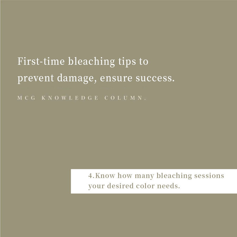 First-time Hair Bleaching Precautions – Point Four