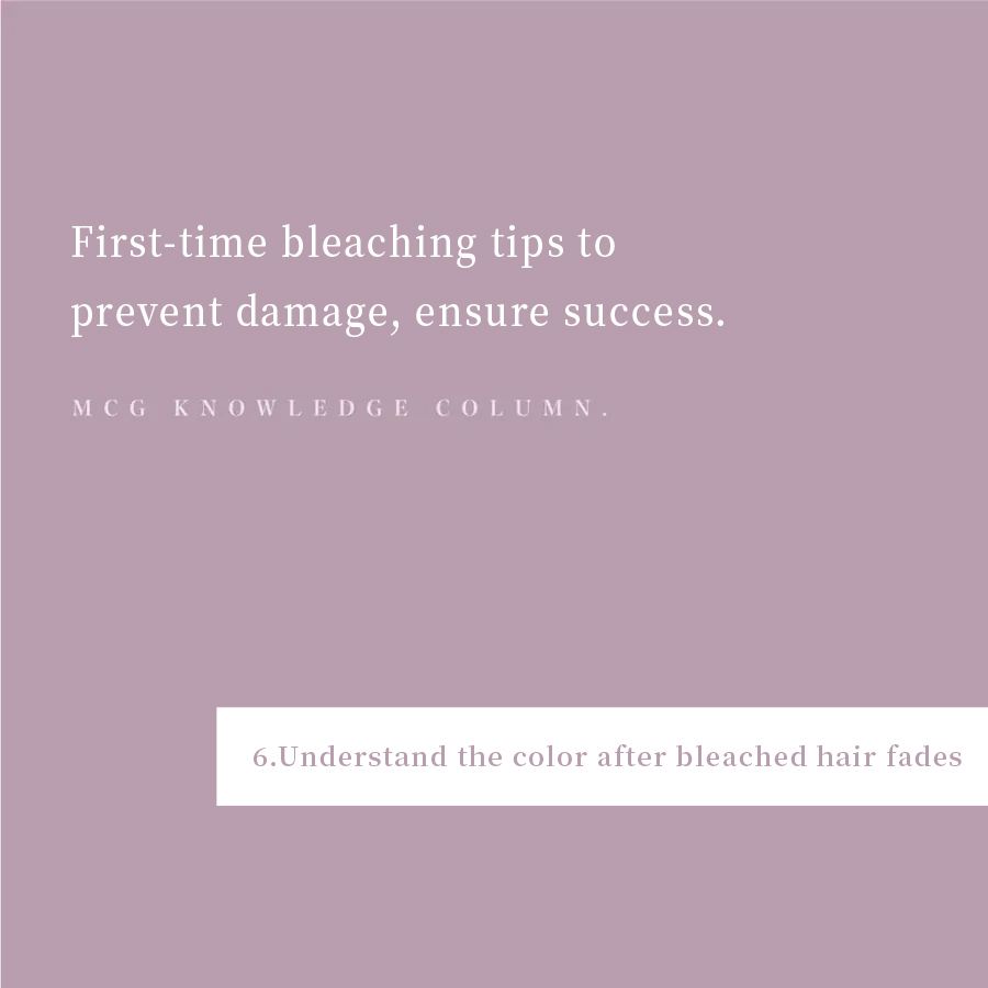 First-time Hair Bleaching Precautions – Point Six