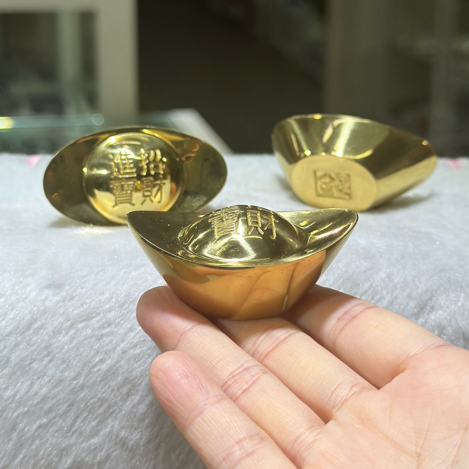 黃銅礦 招財進寶元寶