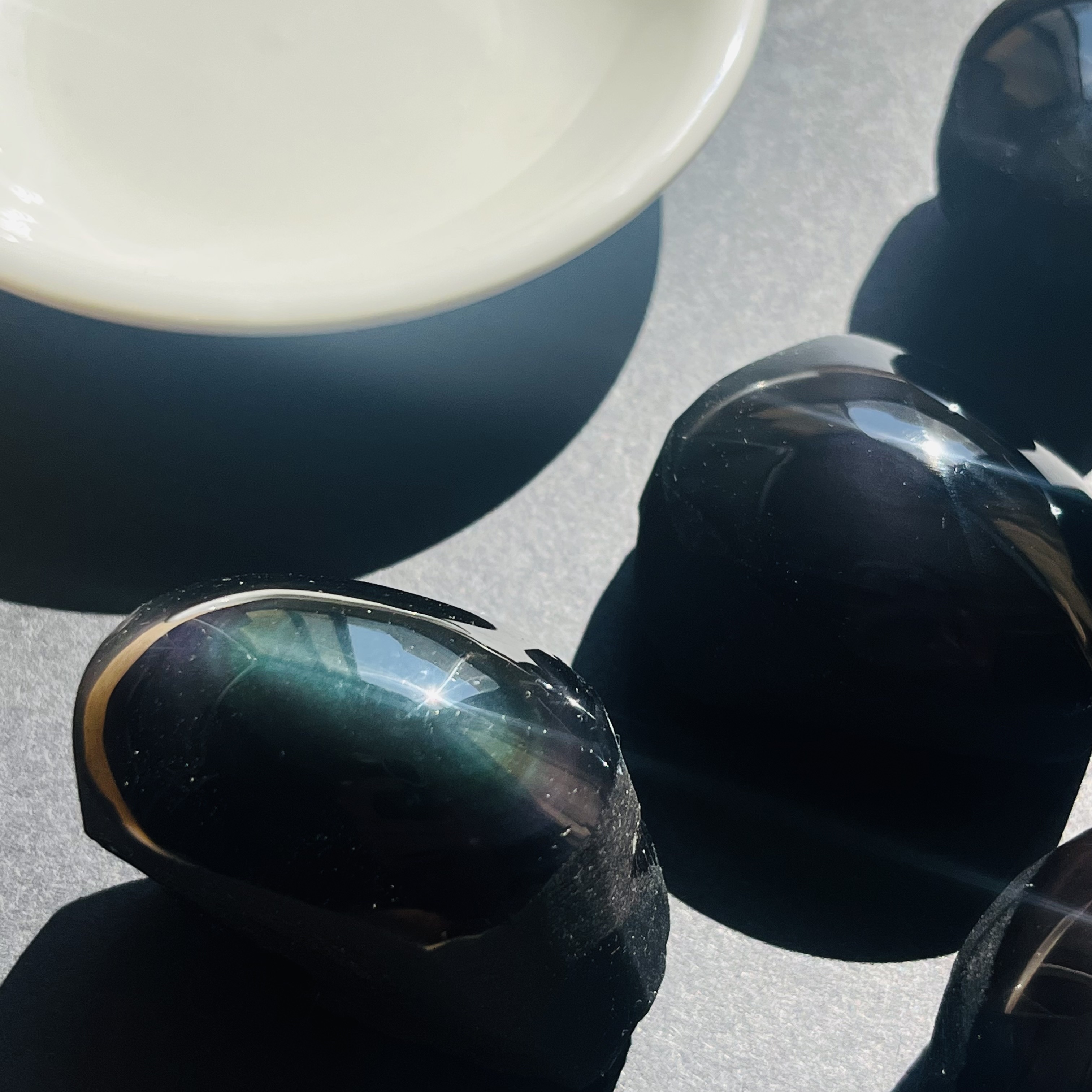 [原石] 彩虹黑曜石