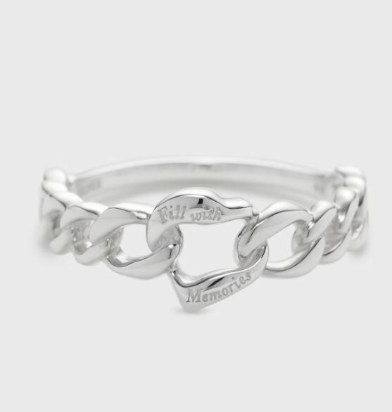 [連線優惠] NOJESS 銀色愛心戒指