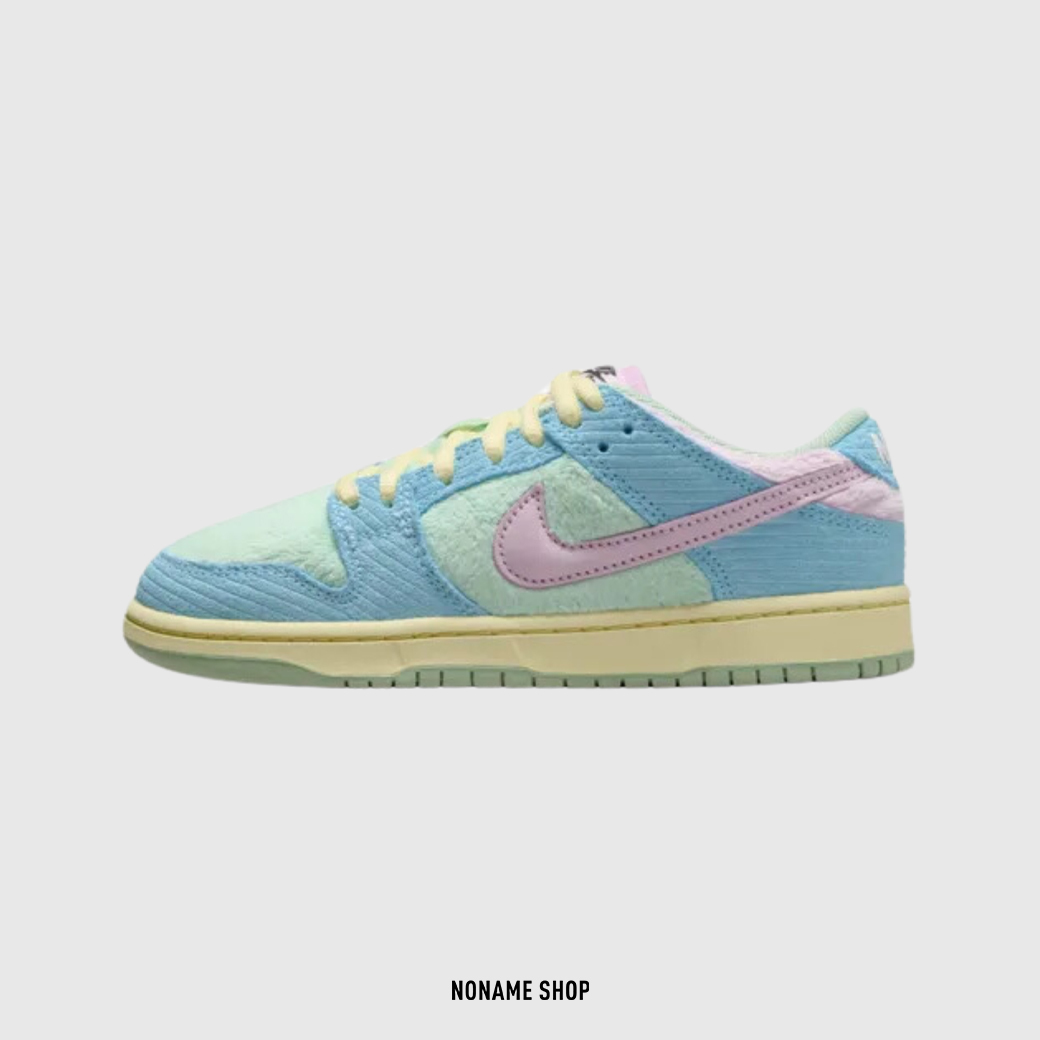 NIKE SB DUNK PRO x VERDY BLUE GAZE AND ENAMEL GREEN 聯名 低筒 絨毛 棉花糖 綠藍粉黃 (男款)