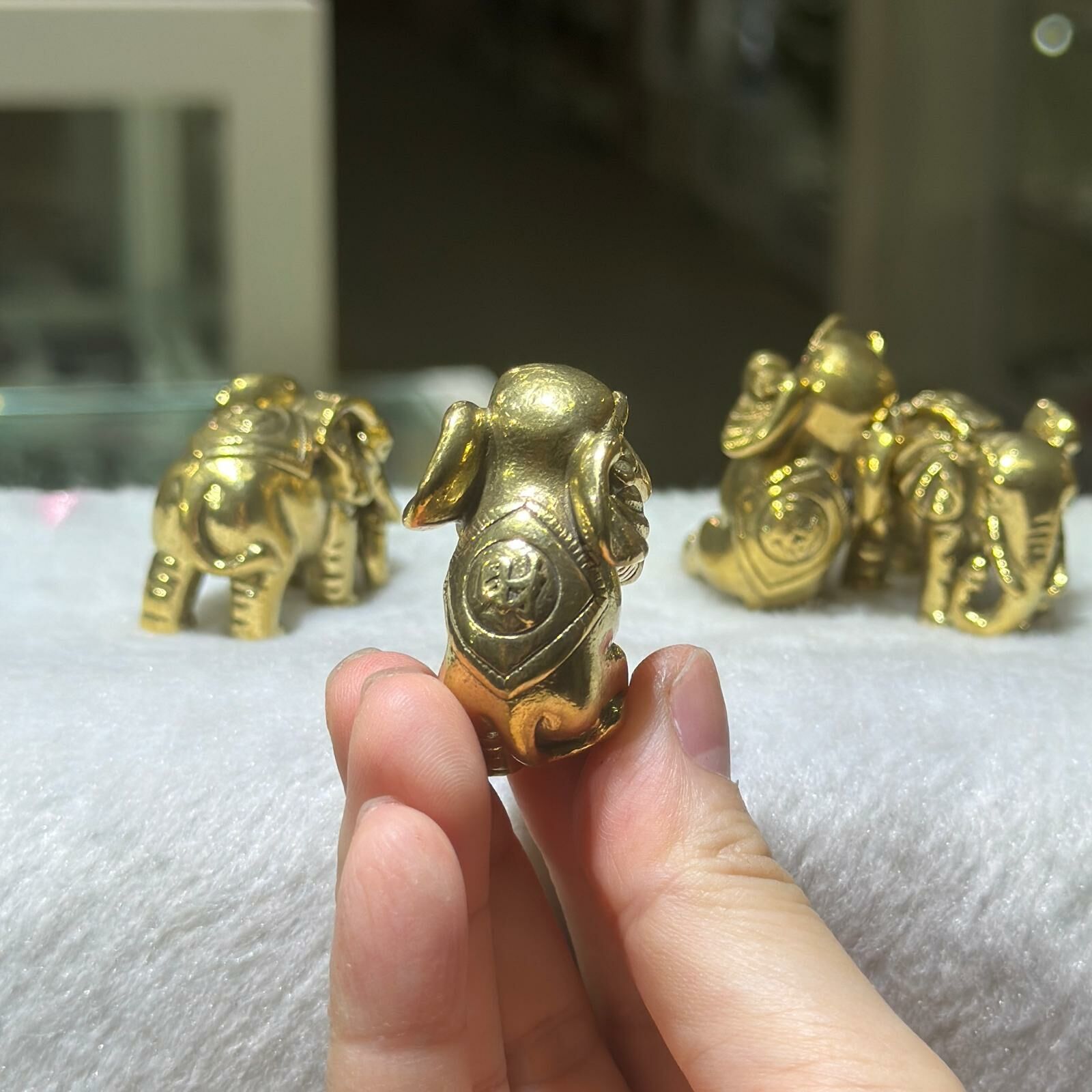 黃銅礦  招財大象