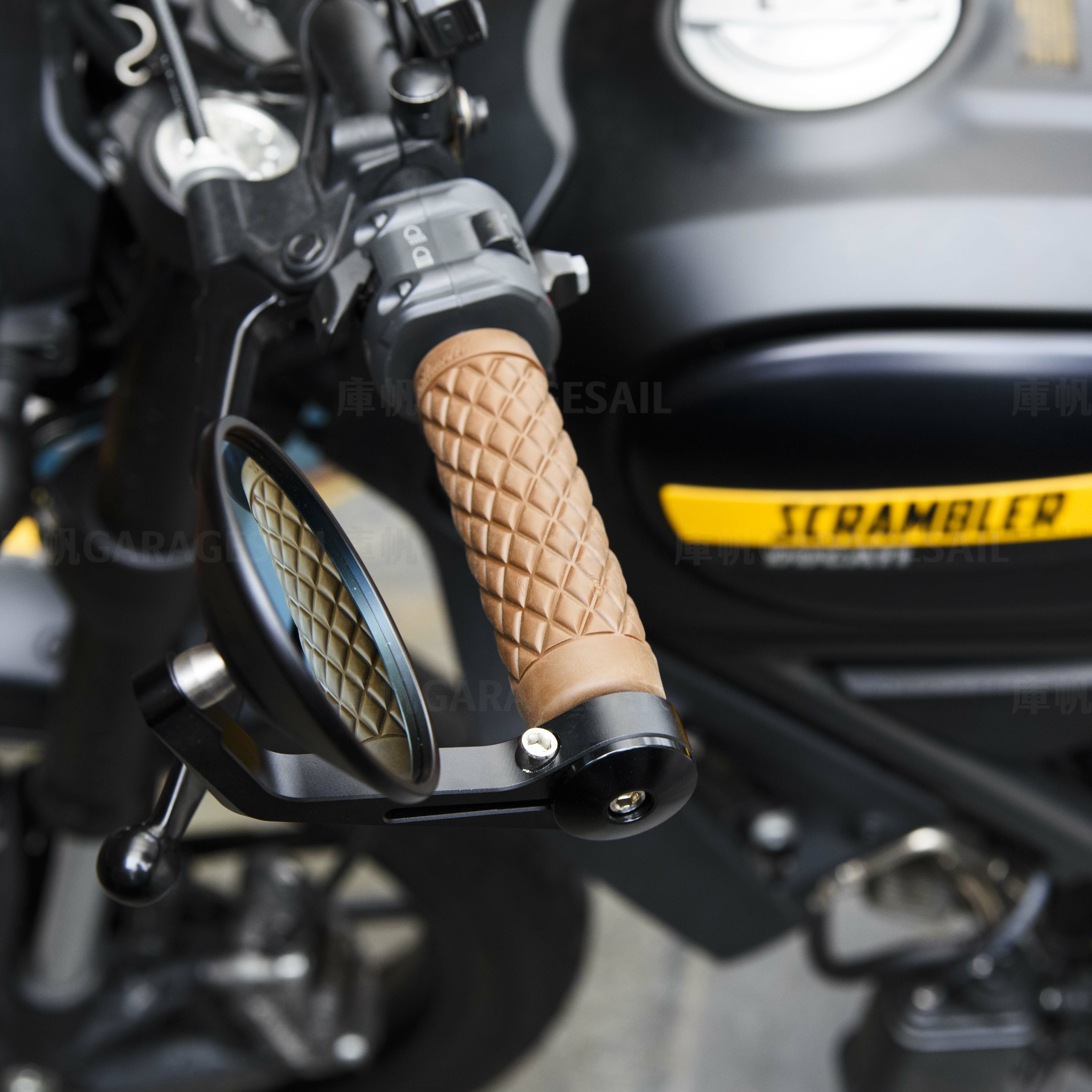 Biltwell 橡膠 握把套 菱格紋 (無邊) - 咖啡