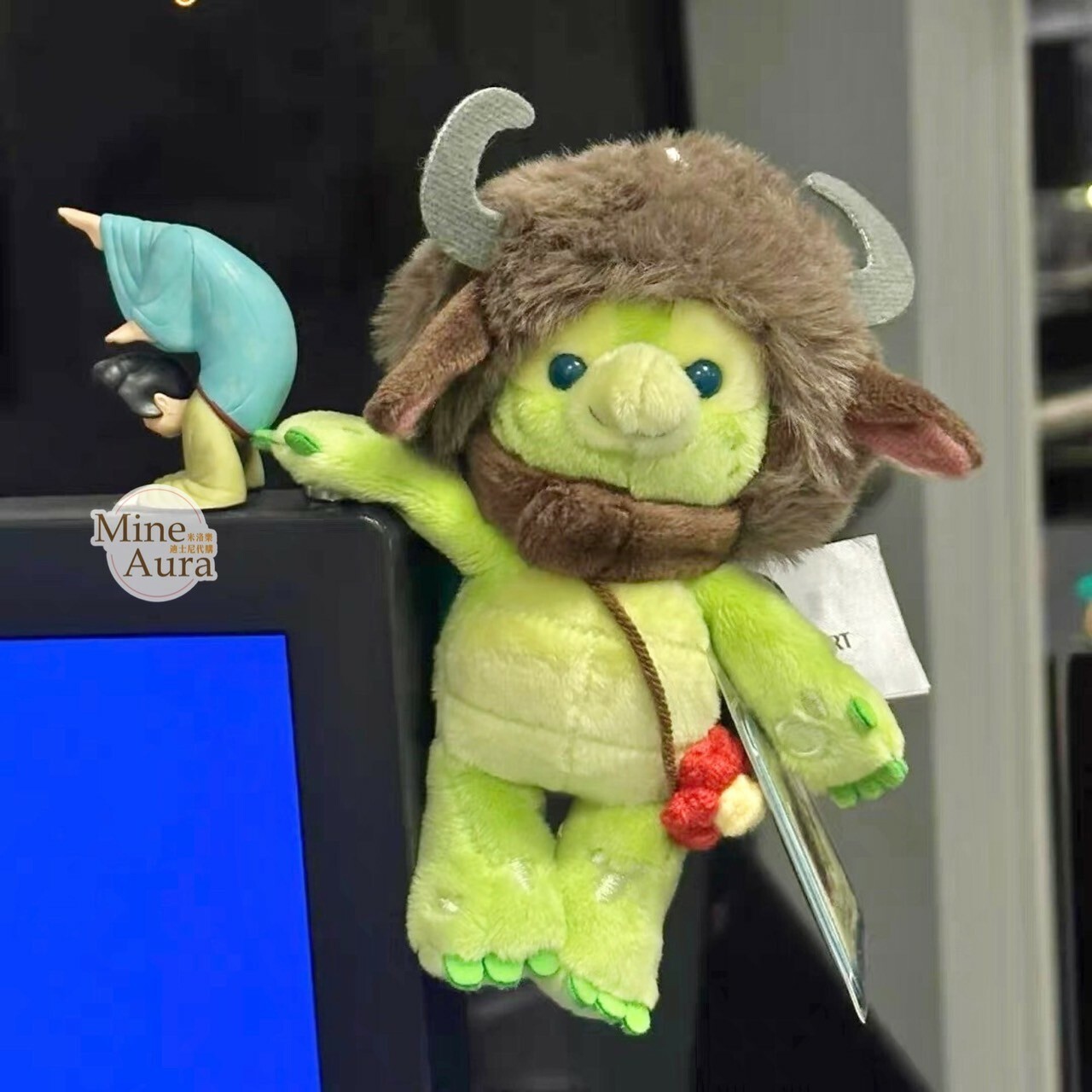 氂牛 犀利哥 Yax 立體大頭 頭套造型 鑰匙圈 吊飾 動物方城市 Zootopia -上海迪士尼樂園