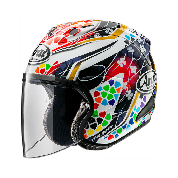 ARAI VZ-RAM NAKAGAMI GP2 選手彩繪