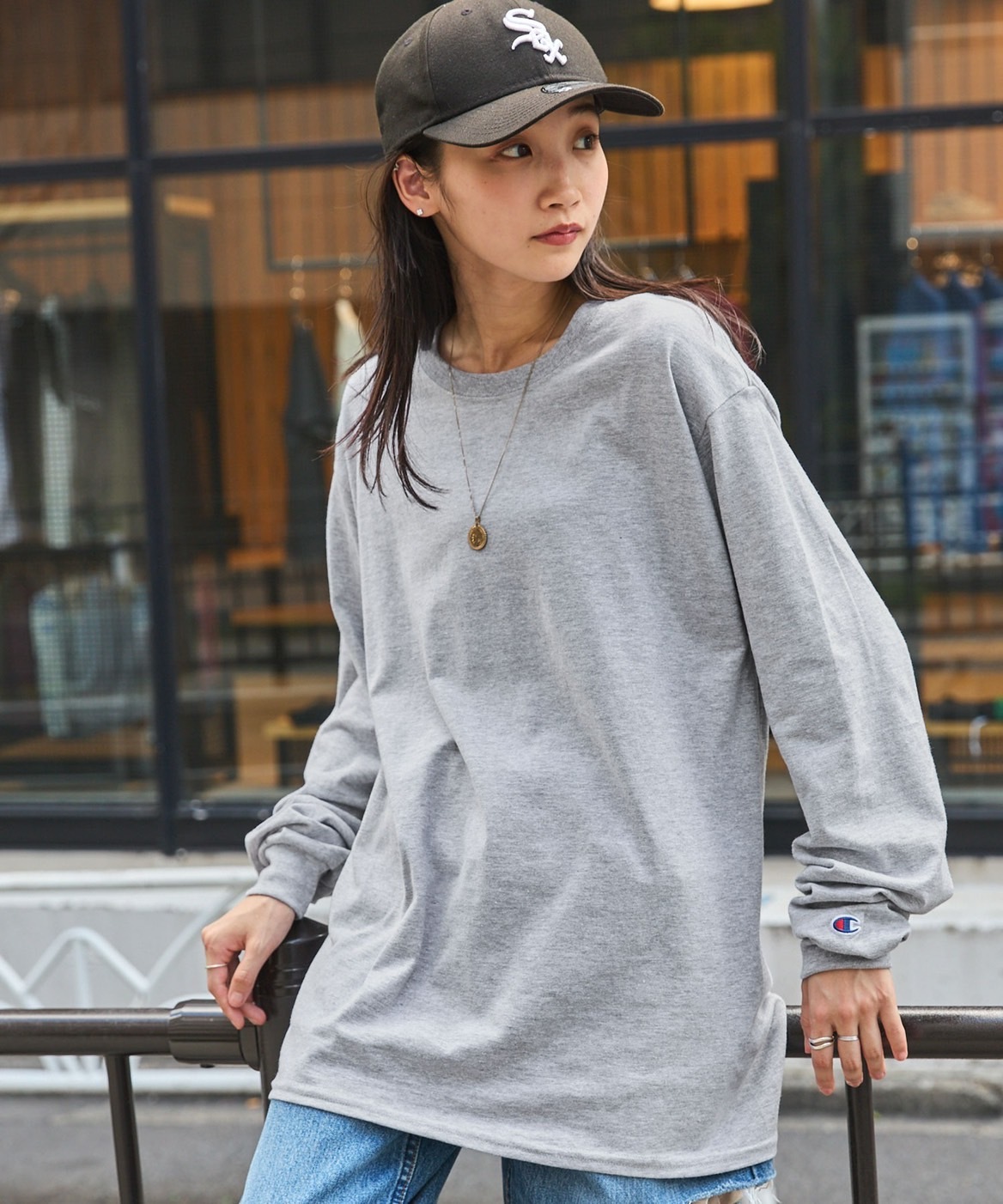 KTQ STORE ‧ Champion 棉質長袖T
