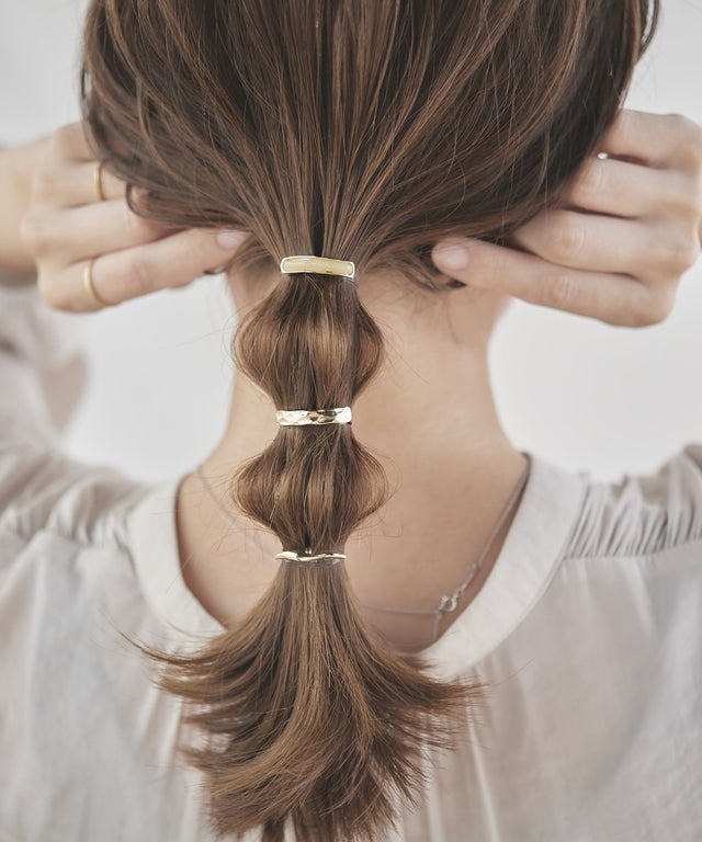 金屬迷你髮圈插