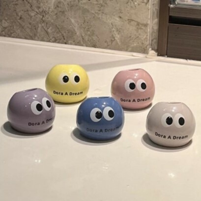 《4806》可愛搞怪牙刷架