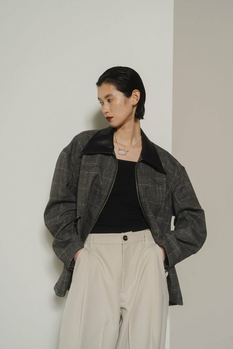 Knuth Marf - custom leather military jacket(unisex)/che