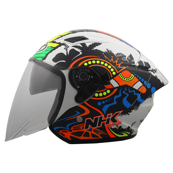 NHK S1GP PRO RG87#3 冠軍 (Remy Gardner) 亮面珍珠白 選手彩繪 3/4罩式 透氣 內墨片