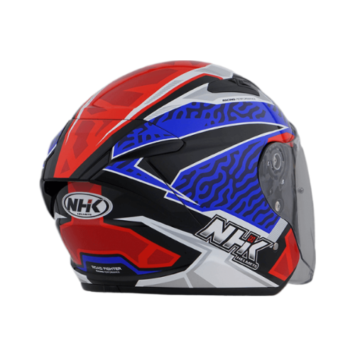 NHK S1GP PRO SA63#2 (Syarifudin Azman) 亮面黑紅 選手彩繪 3/4罩式 透氣 內墨片