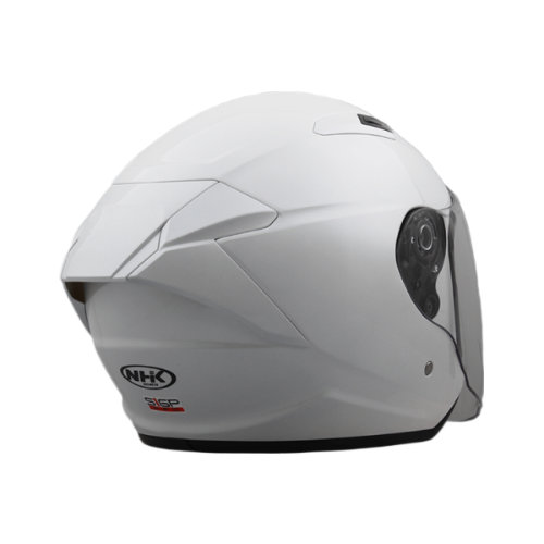 NHK S1GP PRO 星光白 素色 3/4罩式 透氣 內墨片