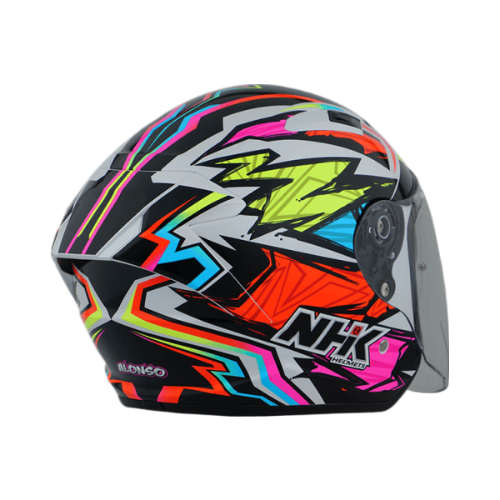 NHK S1GP PRO AL21#1 (Alonso Lopez) 亮面星光白 選手彩繪 3/4罩式 透氣 內墨片