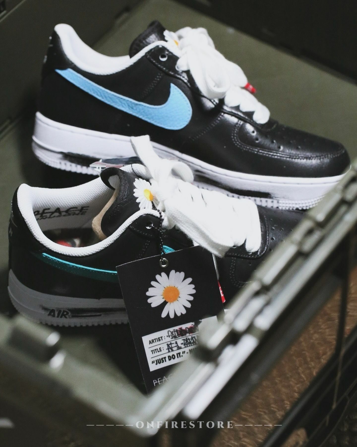 {現貨} PEACEMINUSONE X NIKE AIR FORCE 1 PARA-NOISE 3.0 AQ3692-004