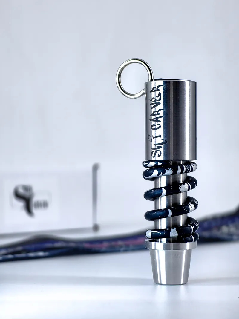 Shi Carver Spring Mouthtip 2.0 -  Black silver