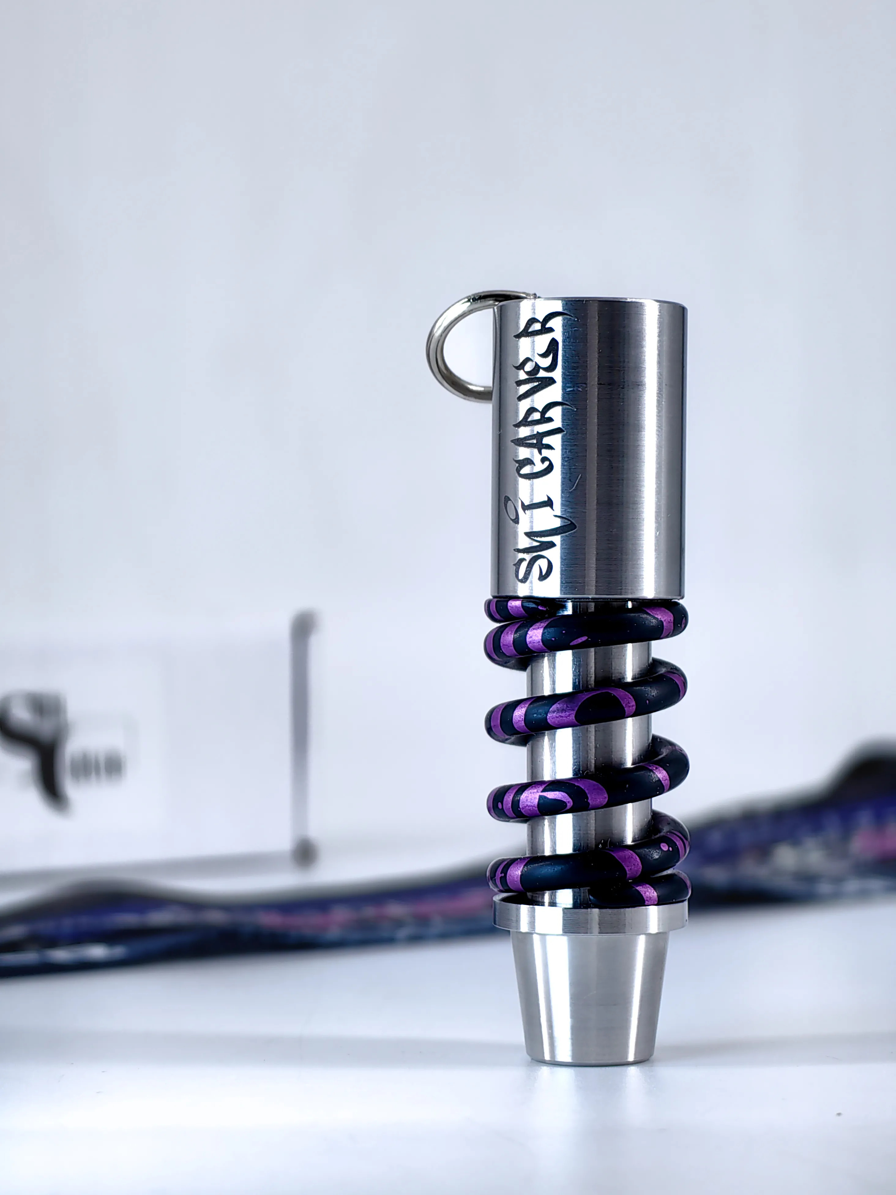 Shi Carver Spring Mouthtip 2.0 -  Black violet