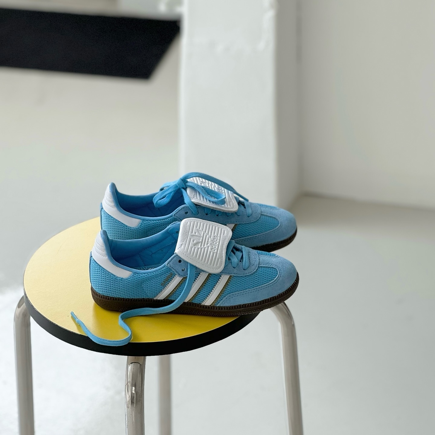 Adidas Originals Samba LT 蘇打汽水 寶寶藍 翻鞋舌 長鞋舌 復古鞋 IE9170