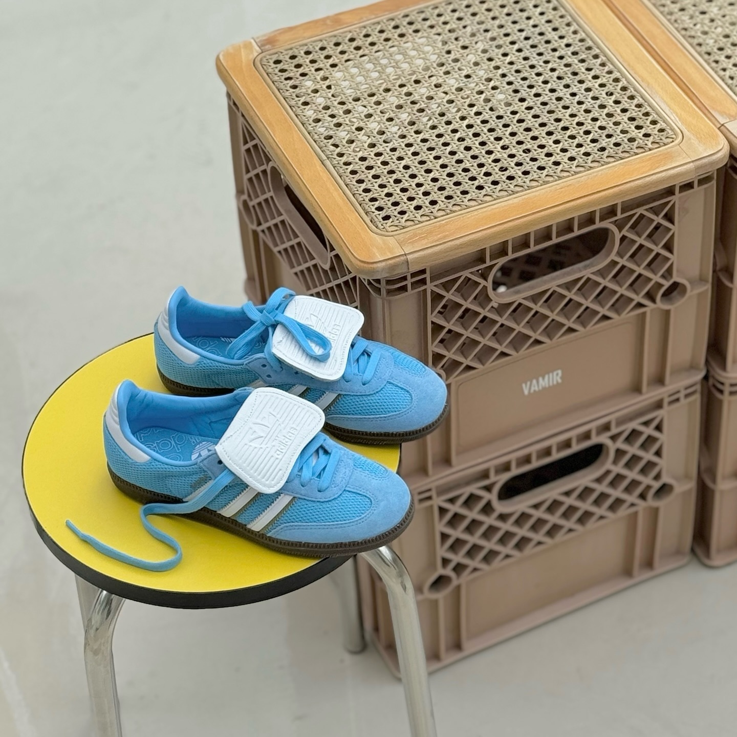 Adidas Originals Samba LT 蘇打汽水 寶寶藍 翻鞋舌 長鞋舌 復古鞋 IE9170