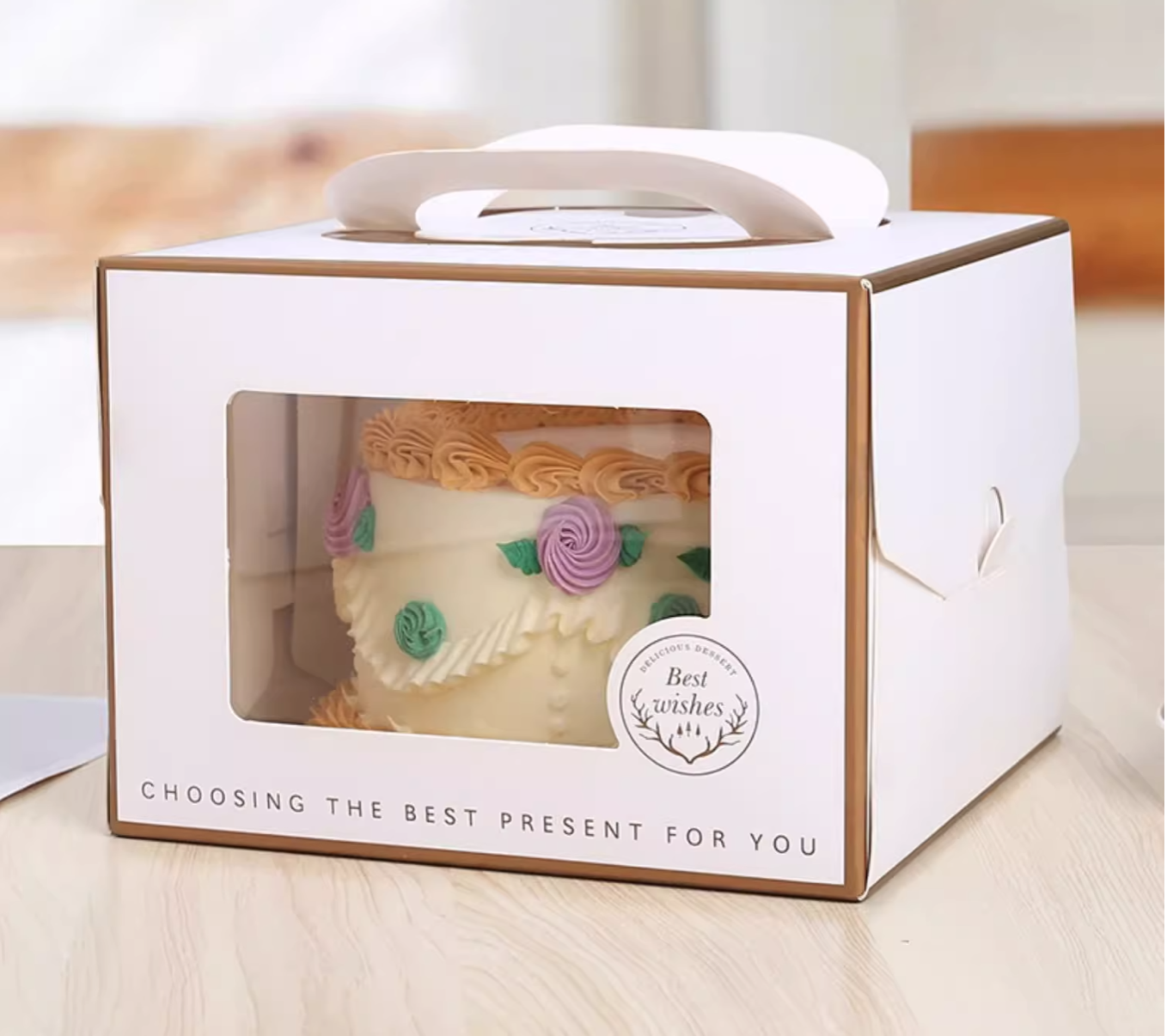 10寸手提蛋糕盒