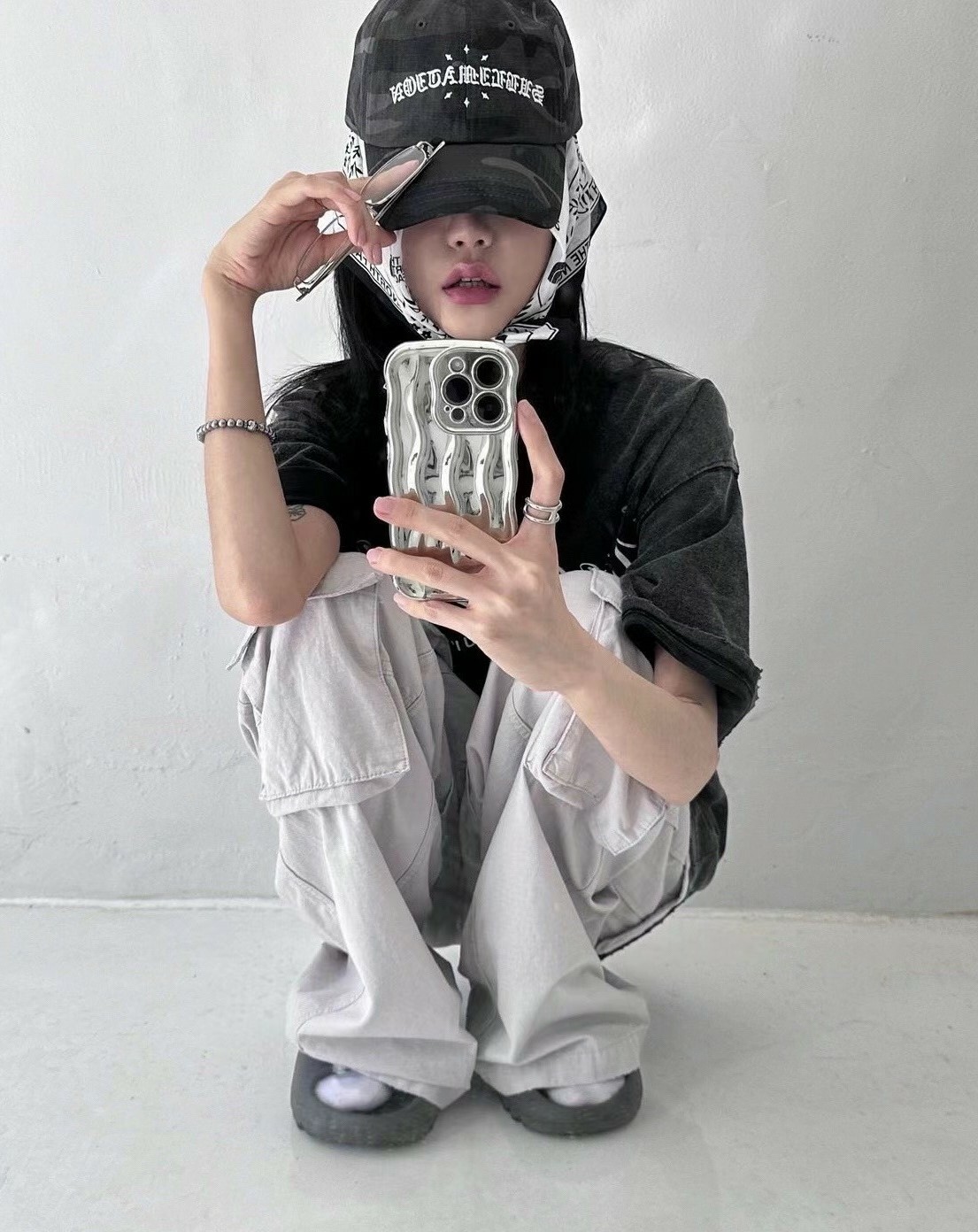 《K》韓國選貨-小芒星歌德字老帽