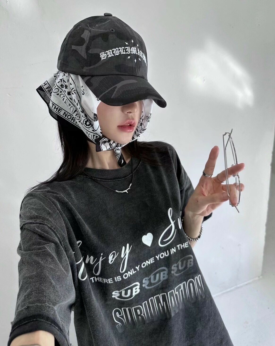 《K》韓國選貨-小芒星歌德字老帽