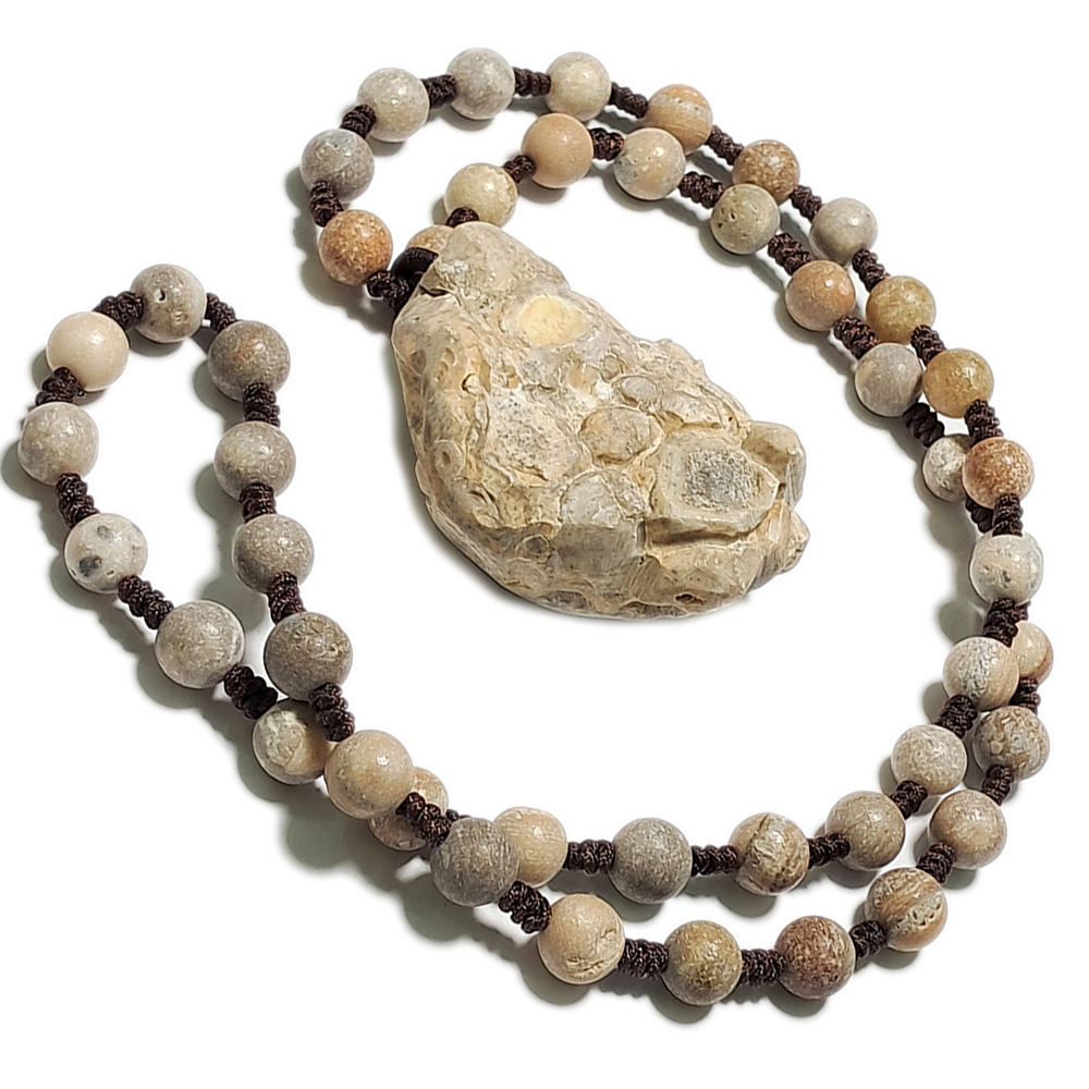 {龍宮舍利}原礦能量石項鍊A11【十方】153658